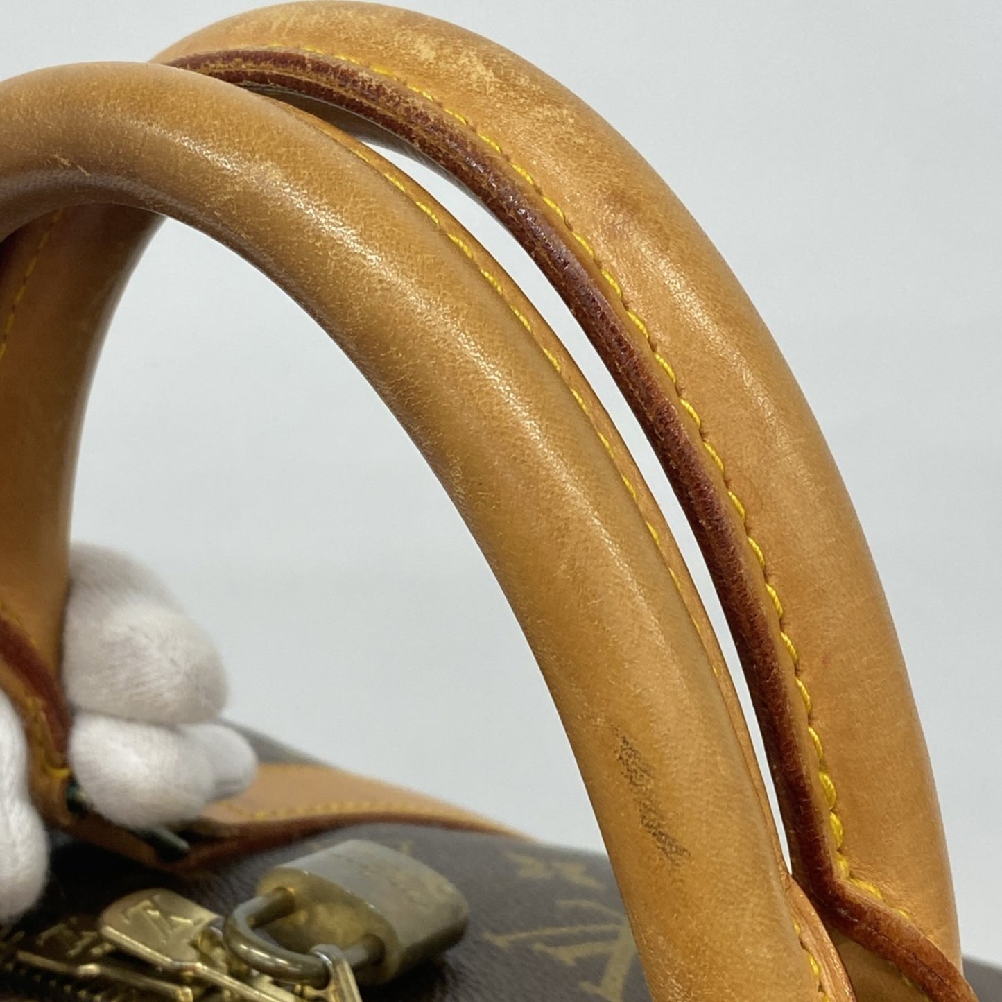 Louis Vuitton Monogram Keepall 55 Boston Bag M41424 Brown