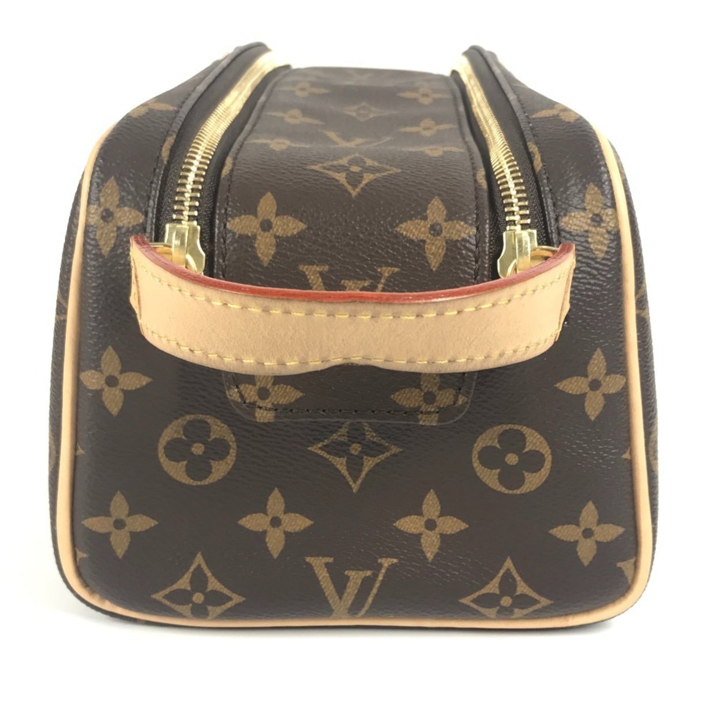 Louis Vuitton M44494 Monogram Dopp Kit Clutch Bag/Pouch/Second Bag In Canvas