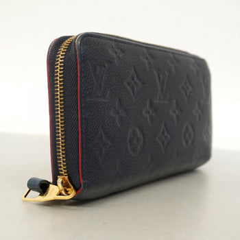 Louis Vuitton Monogram Empreinte Zippy Wallet M62121 Marine Rouge