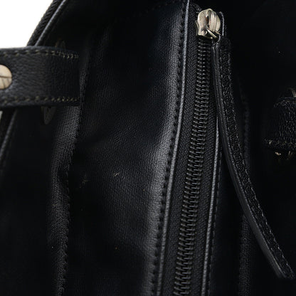 Chanel Paris Biarritz Tote Pm Bag Black Silver Hardware A34208