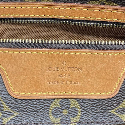 Louis Vuitton Monogram Sac Tote Bag M51109 Brown