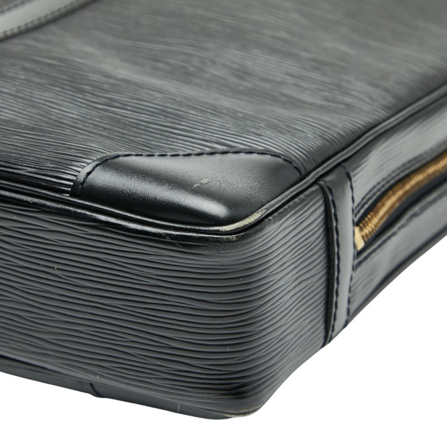 Louis Vuitton Epi Porte-Document Voyage Business Briefcase M59162 Noir Black Leather