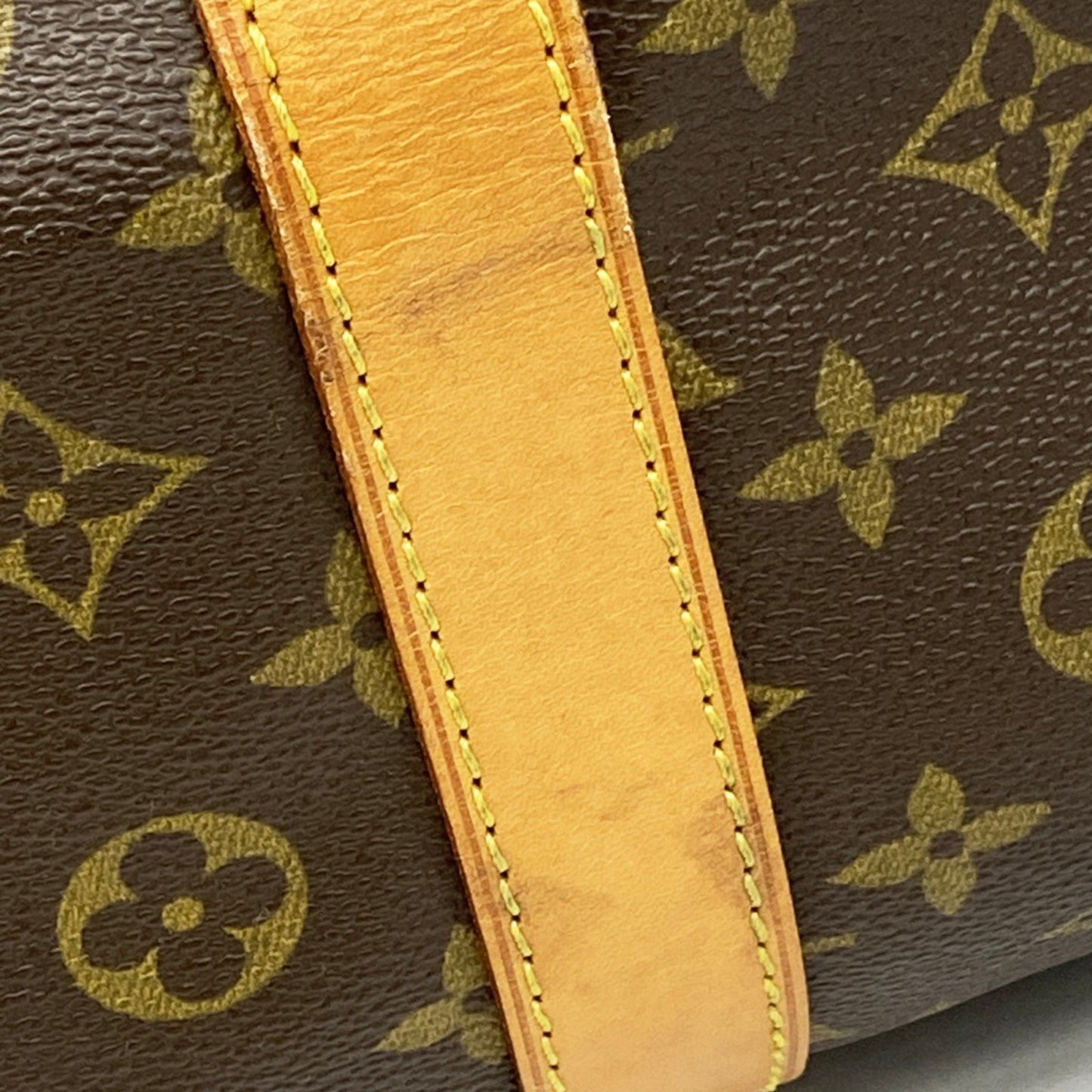 Louis Vuitton Monogram Keepall 60 Boston Bag M41422 Brown