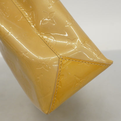 Louis Vuitton Vernis Reed Pm Handbag M91144 Beige