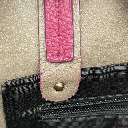 Salvatore Ferragamo Gancini Leather Handbag