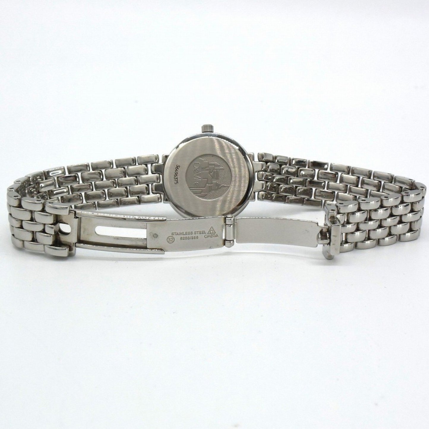 Omega De Ville 7574.31 Quartz Battery-Powered Silver