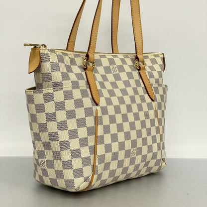 Louis Vuitton Damier Azur Totally Pm Tote Bag N51261 White