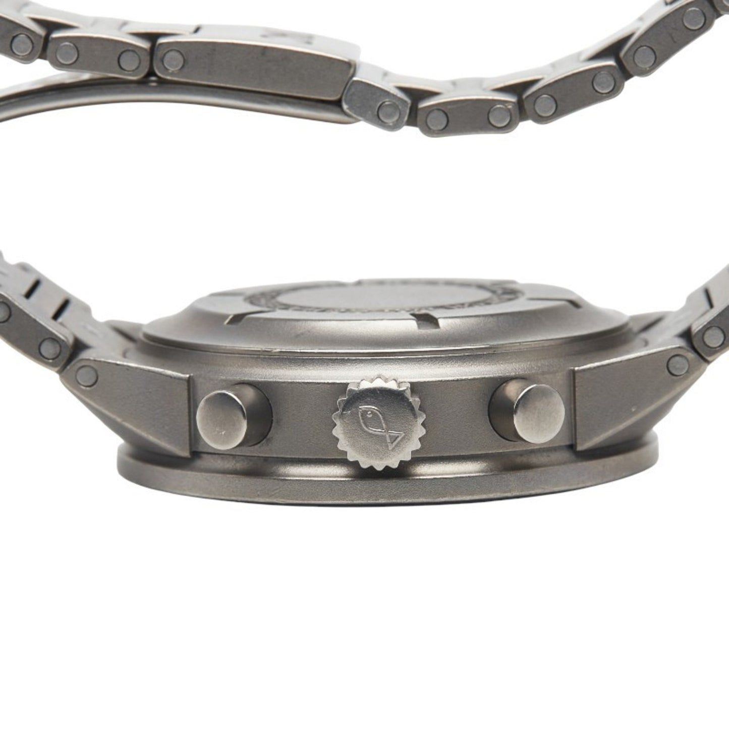 Iwc Schaffhausen Gst Chronograph Watch Iw370703 Automatic Black Dial Titanium