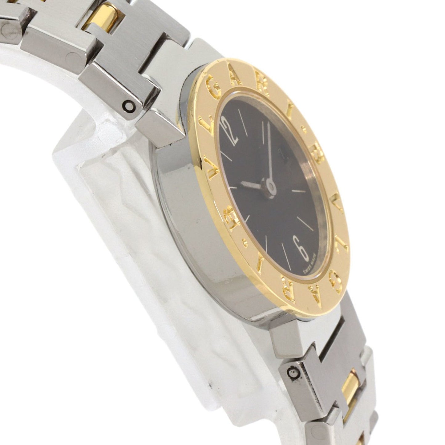 Bvlgari Bb23Sgd Watch Stainless Steel Ss 18Kyg