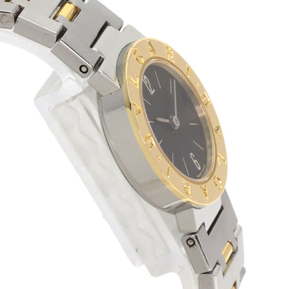 Bvlgari Bb23Sgd Watch Stainless Steel Ss 18Kyg
