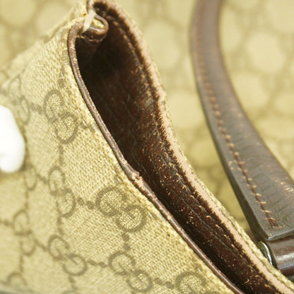 Gucci Gg Supreme Tote Bag 131220 Brown