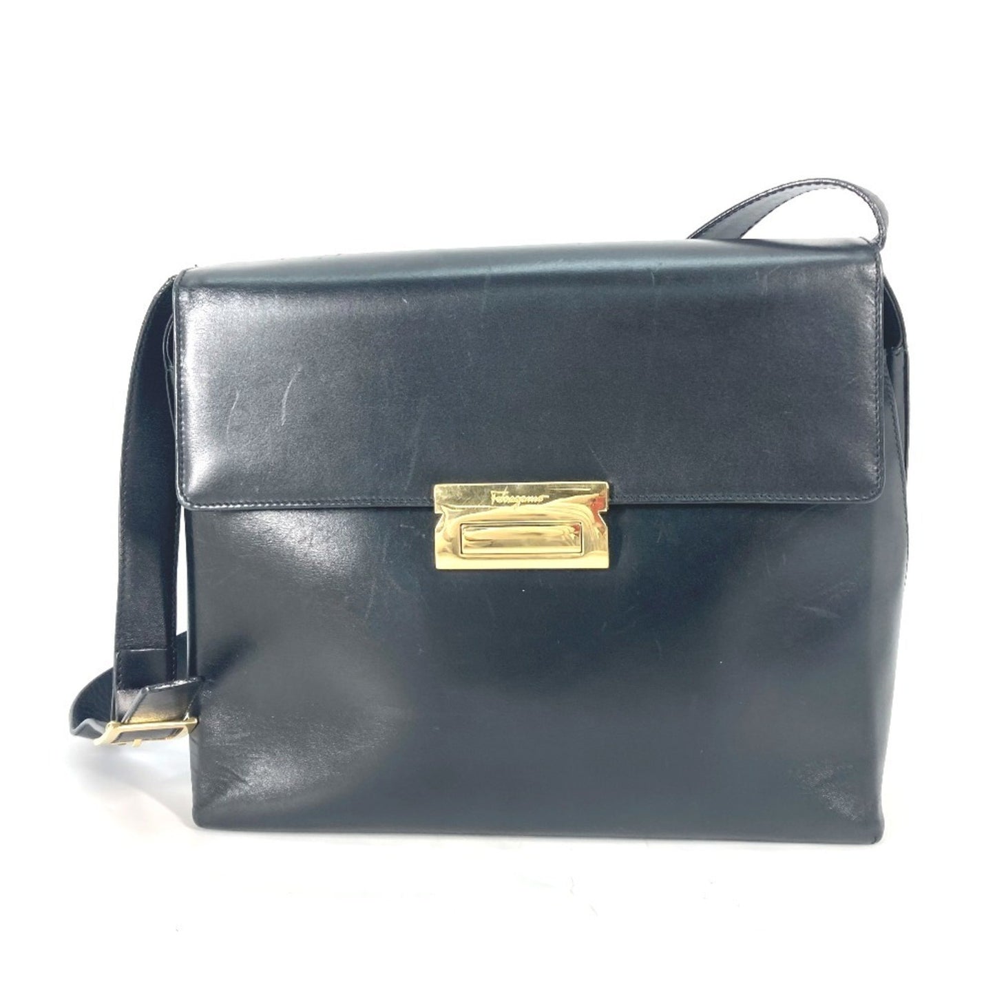 Salvatore Ferragamo Shoulder Bag With Flap