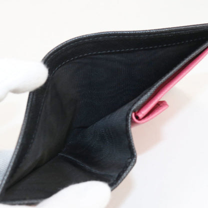 Prada Prada Saffiano Multicolor Bifold Wallet 1Mv204