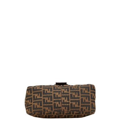 Fendi Zucca Mamma Bucket Handbag In Brown Canvas