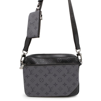 Louis Vuitton Shoulder Bag Monogram Eclipse Reverse Trio M69443 Black