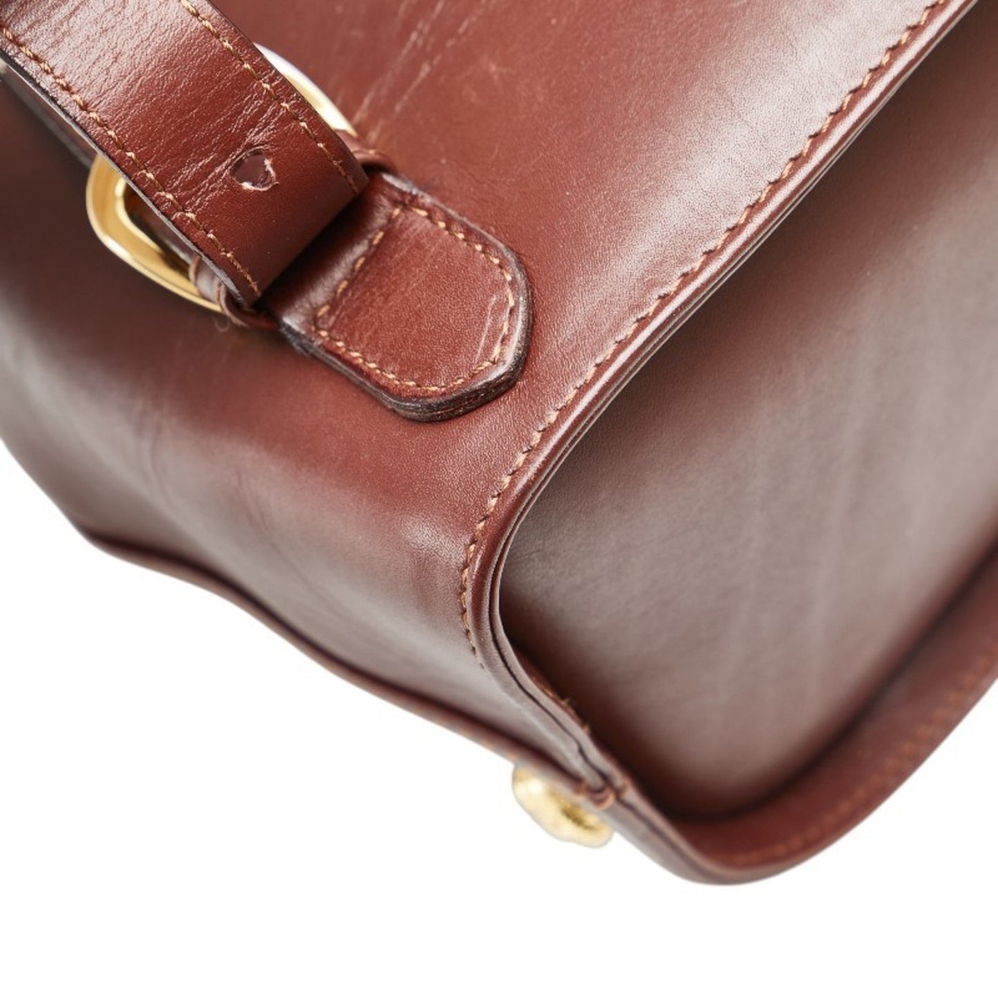 Salvatore Ferragamo Backpack Dq-211 5207 Brown Leather