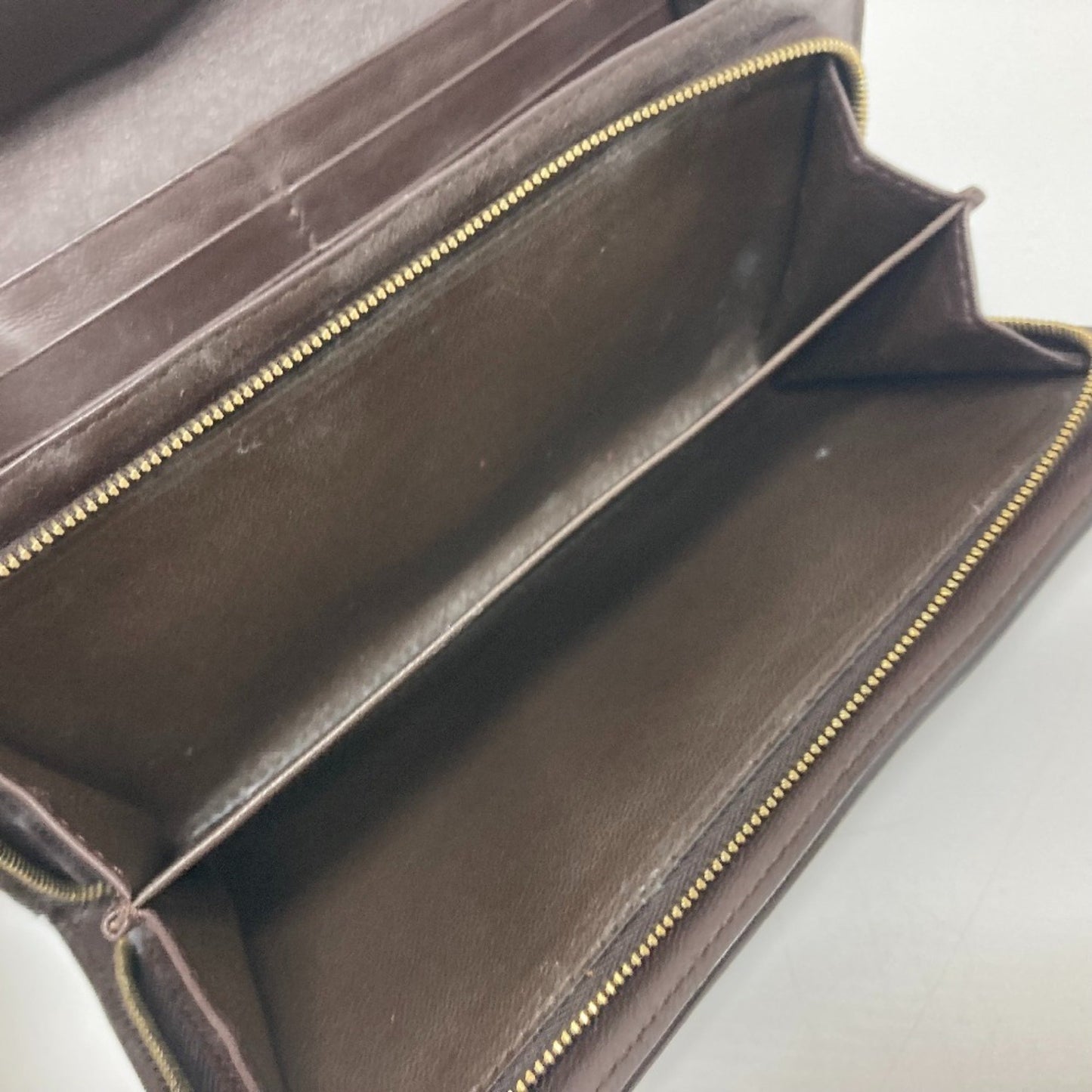 Bottega Veneta 150509 Intrecciato Flap Long Wallet In Brown Leather