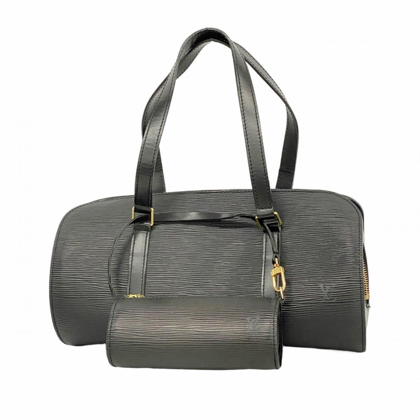Louis Vuitton Epi Soufflot Handbag M52222 Noir