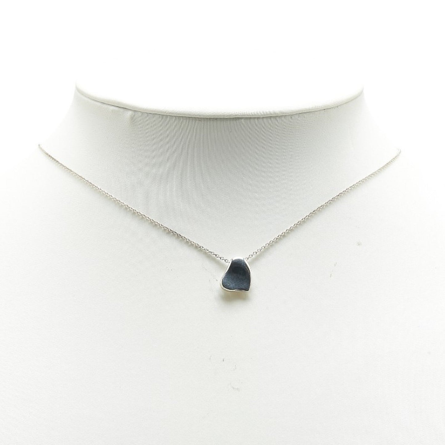 Tiffany Full Heart Necklace Sv925 Silver