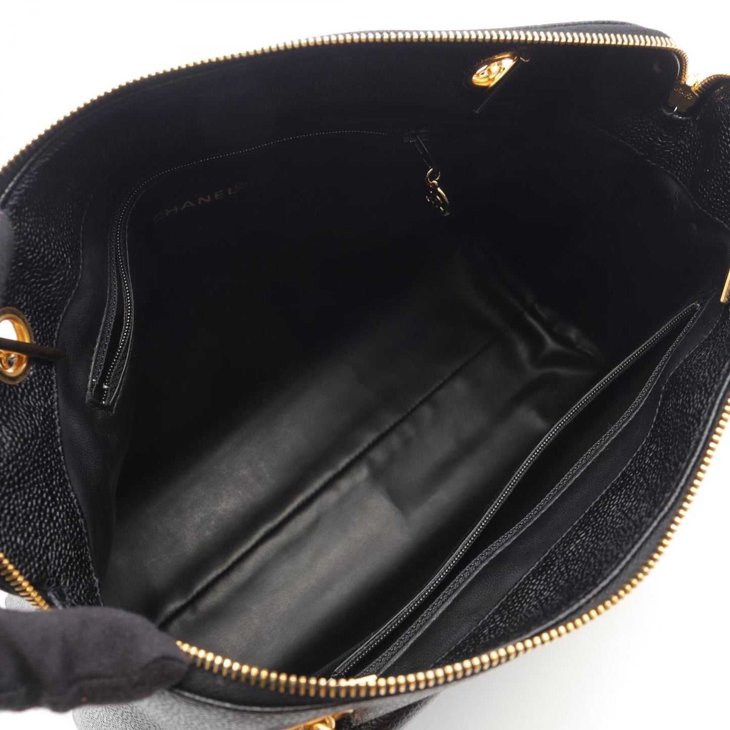 Chanel Coco Mark Shoulder Bag In Caviar (Grained Calfskin) For Women