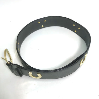 Gucci 037.194.0923 Horseshoe Pants Belt