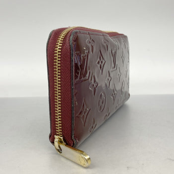Louis Vuitton Vernis Zippy Wallet M91536 Rouge Fauvist
