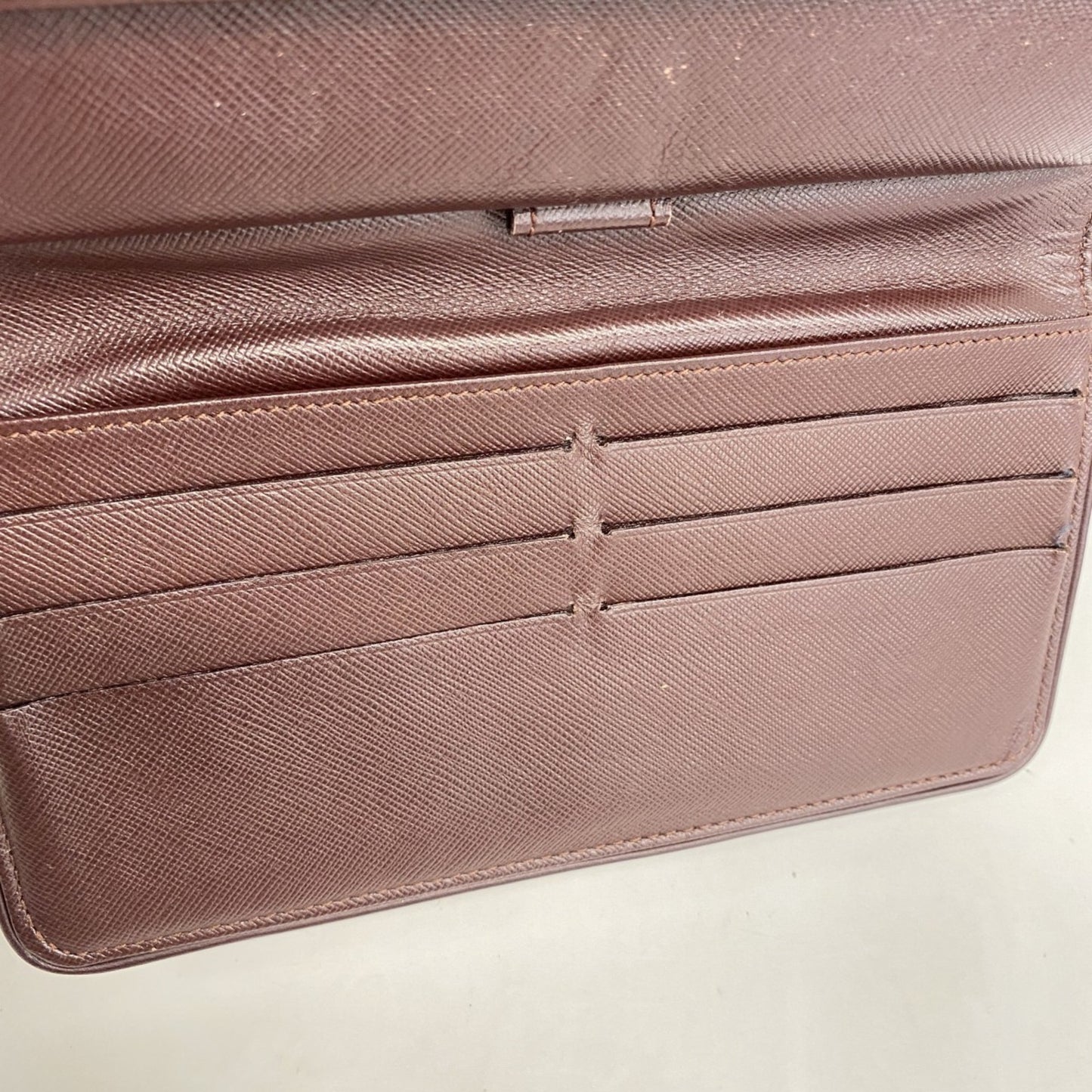 Louis Vuitton Monogram Mini Tri-Fold Wallet Porte Tresor International M92244