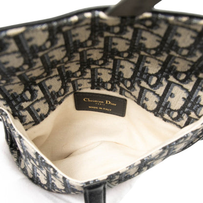 Christian Dior Dior Oblique Saddle Body Bag/Waist Bag In Navy