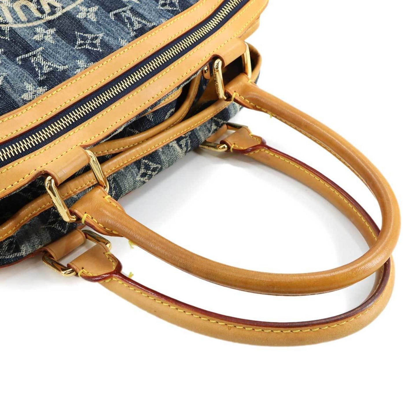 Louis Vuitton Monogram Denim Cabas Raye Gm 2-Way Hand/Shoulder Bag