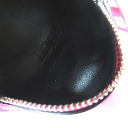 Loewe Leather Wallet/Coin Case With Ankle Pouch Motif