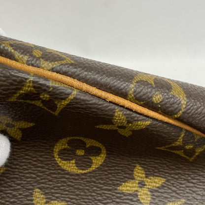 Louis Vuitton Monogram Keepall 55 Boston Bag M41424 Brown