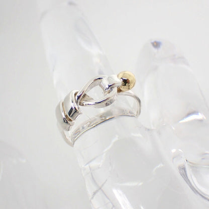 Tiffany 925 750 Hook & Eye Ring