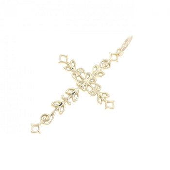 Agete Agate K10Yg Cross Pendant