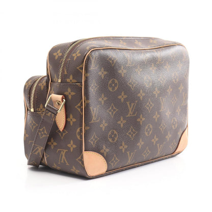 Louis Vuitton Nile Monogram Shoulder Bag Coated Canvas Leather