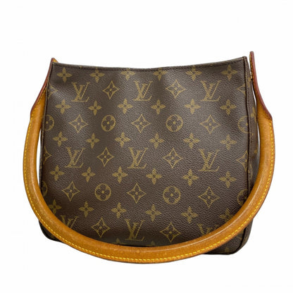 Louis Vuitton Monogram Looping Mm Shoulder Bag M51146 Brown