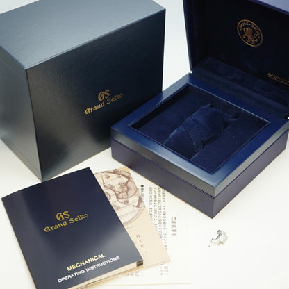 Seiko Grand 9S66-00B0 Sbgm027 Black Dial