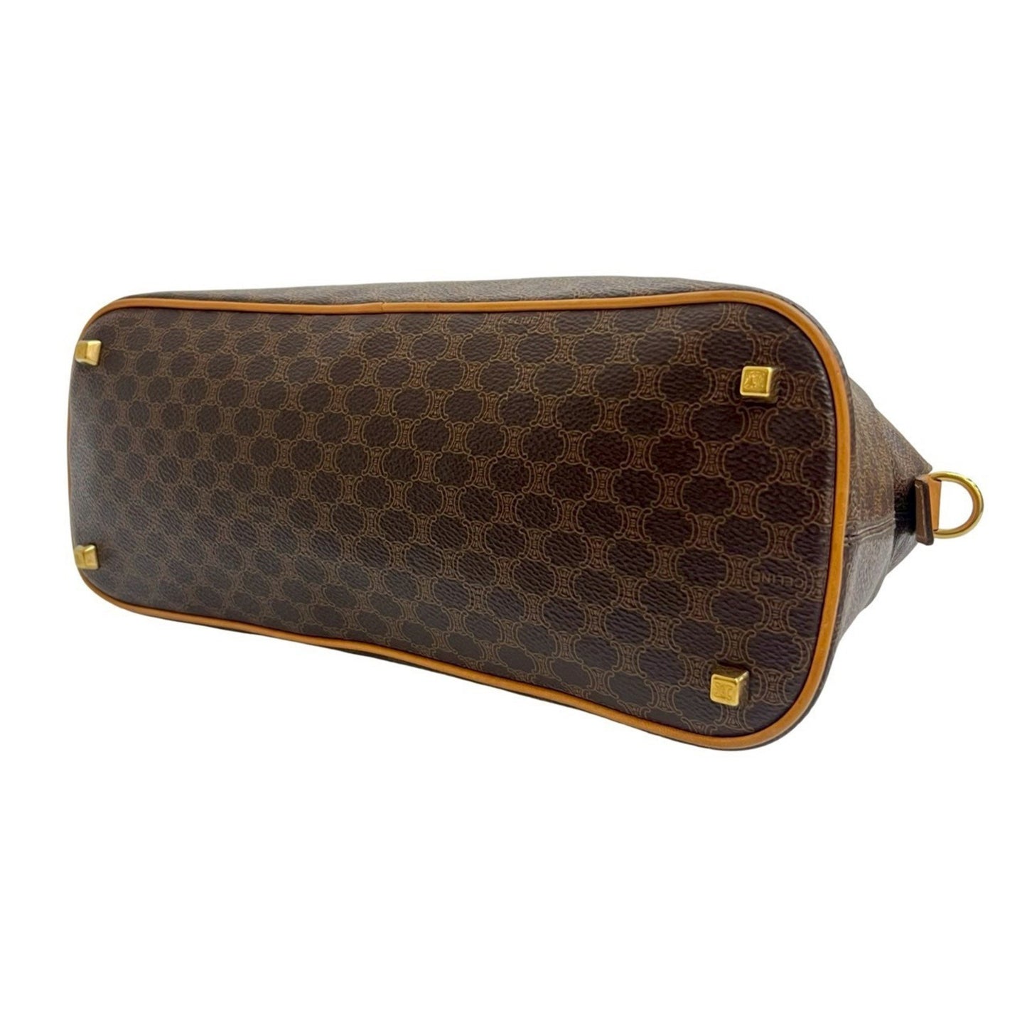 Celine Macadam Leather 2-Way Handbag