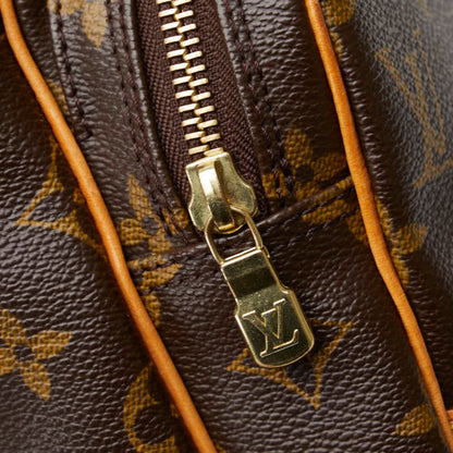 Louis Vuitton Monogram Nile Shoulder Bag M45244 Brown Pvc Leather