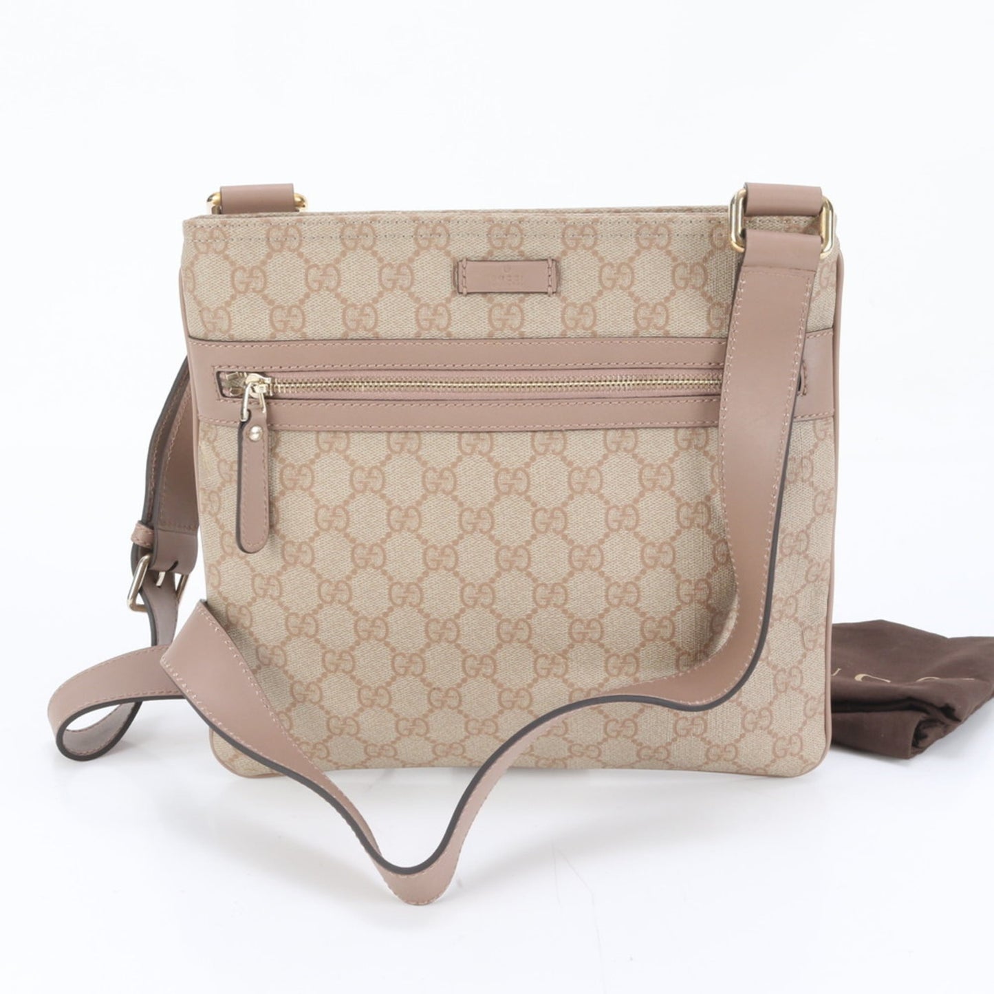 Coated Canvas - Gucci Handbag - Shoulder Bag Leather