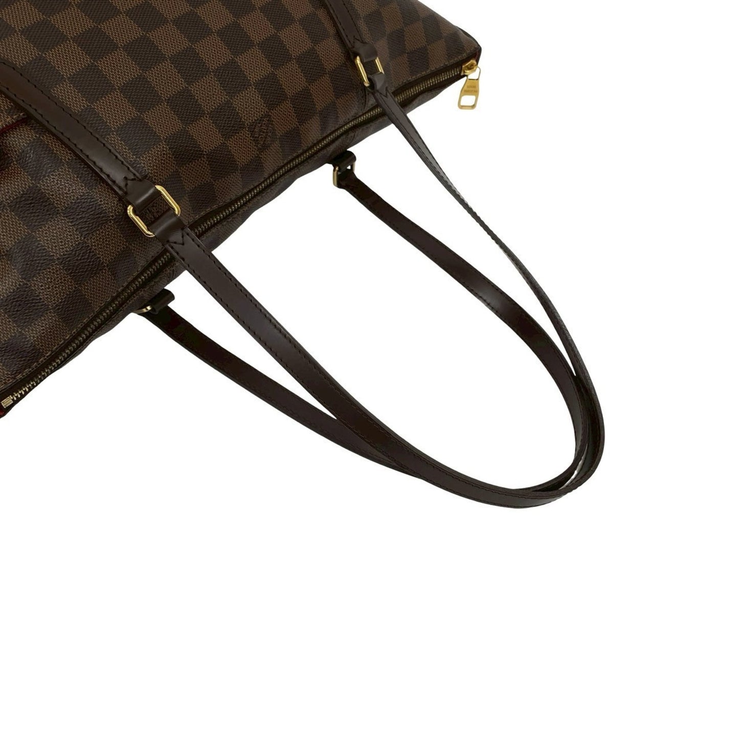Louis Vuitton Totally Mm Damier Leather Tote Bag