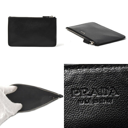 Prada Men'S And Women'S Pouch Bag-In-Bag In Saffiano Leather