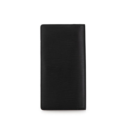 Louis Vuitton Epi Portefeuille Brazza Long Wallet M60622 Noir Black Leather