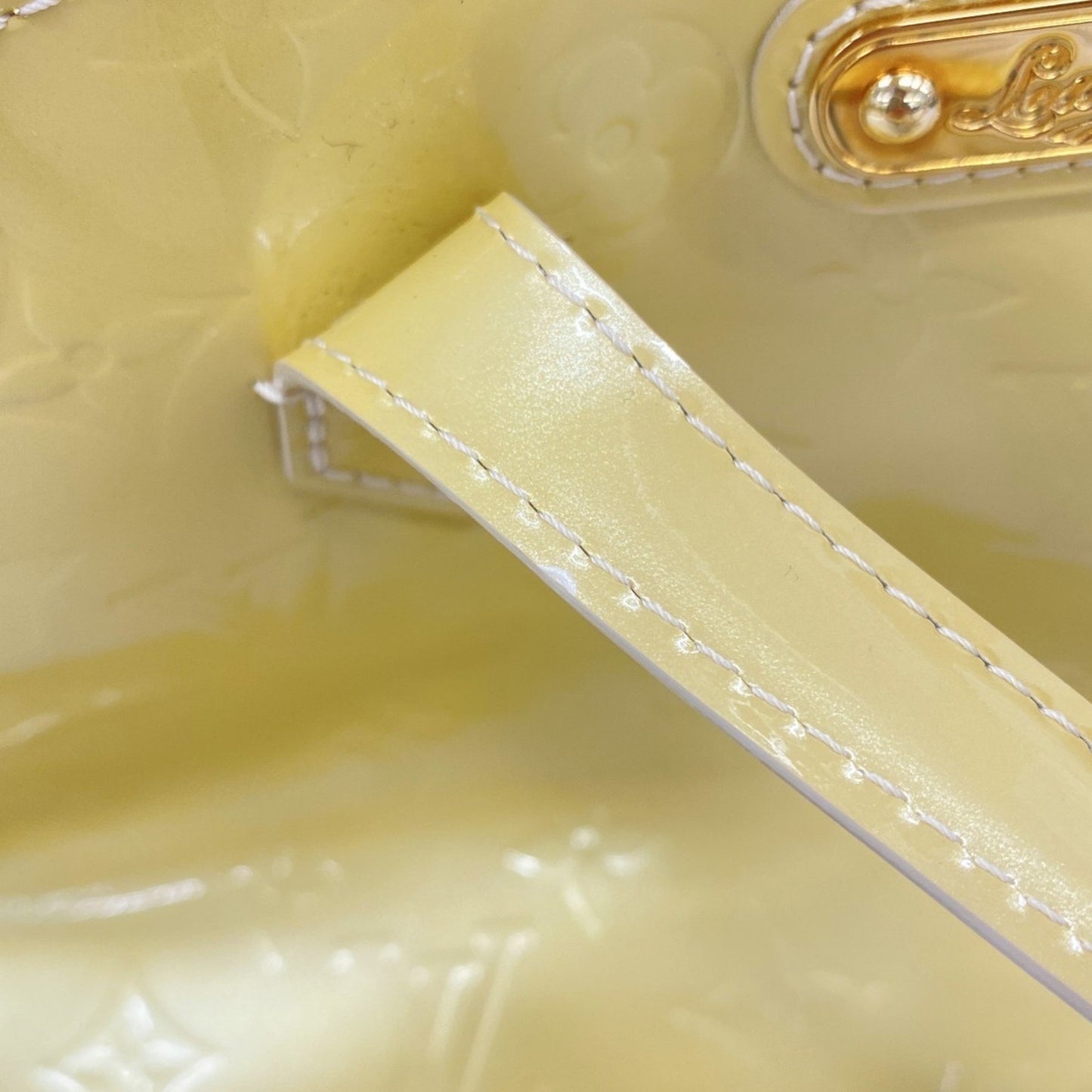 Louis Vuitton Vernis Wilshire Pm Handbag M91452 In Broncorail