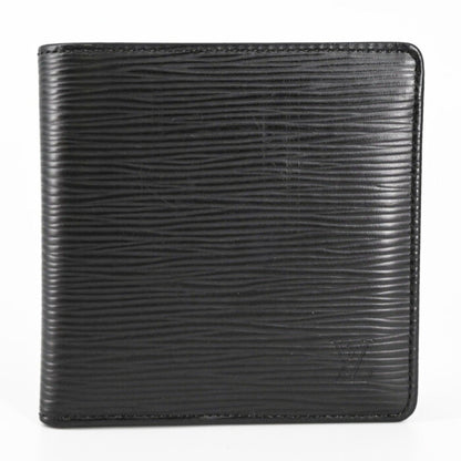 Louis Vuitton Epi Portefeuille Marco Bifold Wallet In Noir Black (M63652)