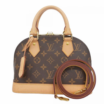 Louis Vuitton Monogram Alma Bb Handbag M53152 Brown 2-Way Bag