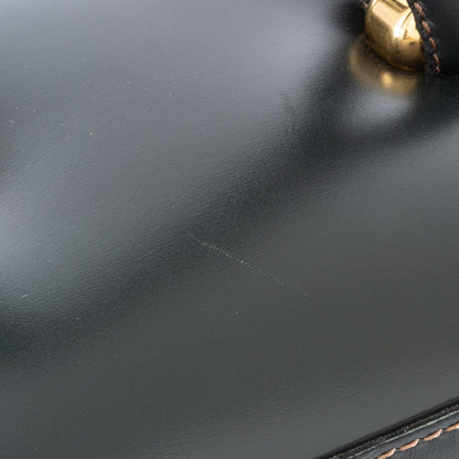Loewe Vanity Bag Leather Green