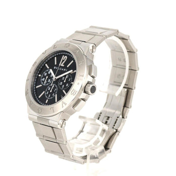 Bvlgari Diagono Velocissimo Dg41Sch Dg41Bssdch Stainless Steel Automatic Watch