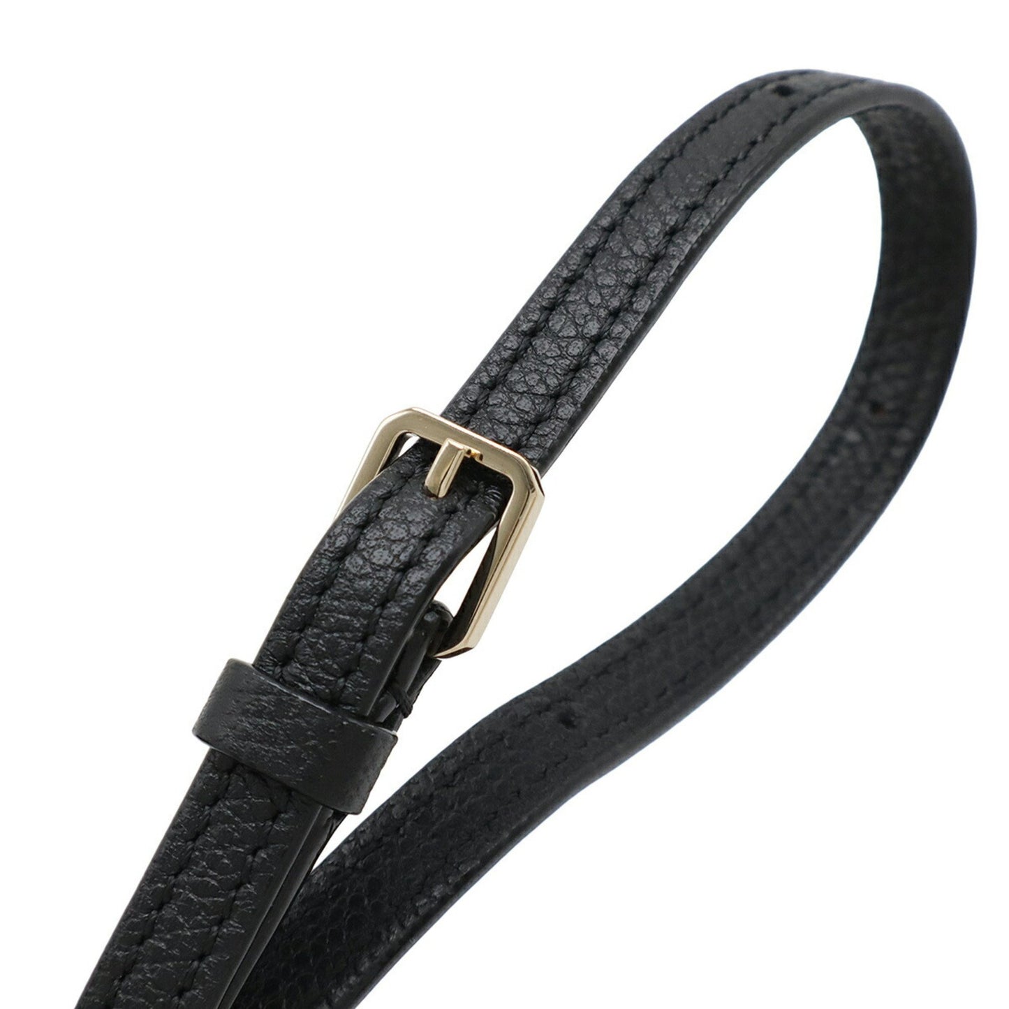 Valextra Iside Belt Mini Handbag Shoulder Bag Waist 3Way Leather Black Sges0061028Locpl99 V3E61 028