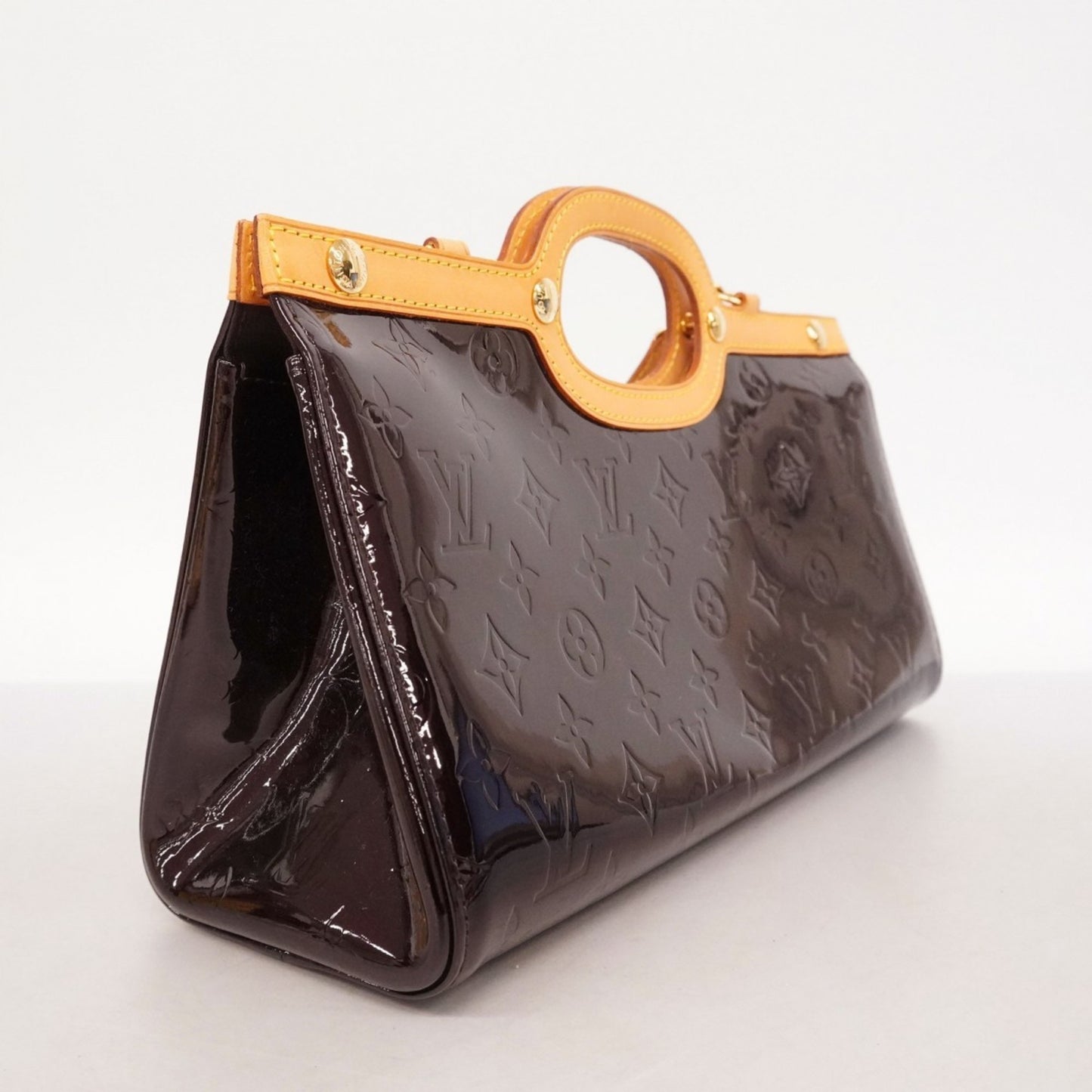 Louis Vuitton Vernis Roxbury Drive Handbag M91995 Amaranth 2-Way Bag