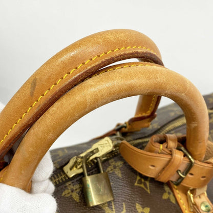 Louis Vuitton Monogram Keepall 60 Boston Bag M41422 Brown